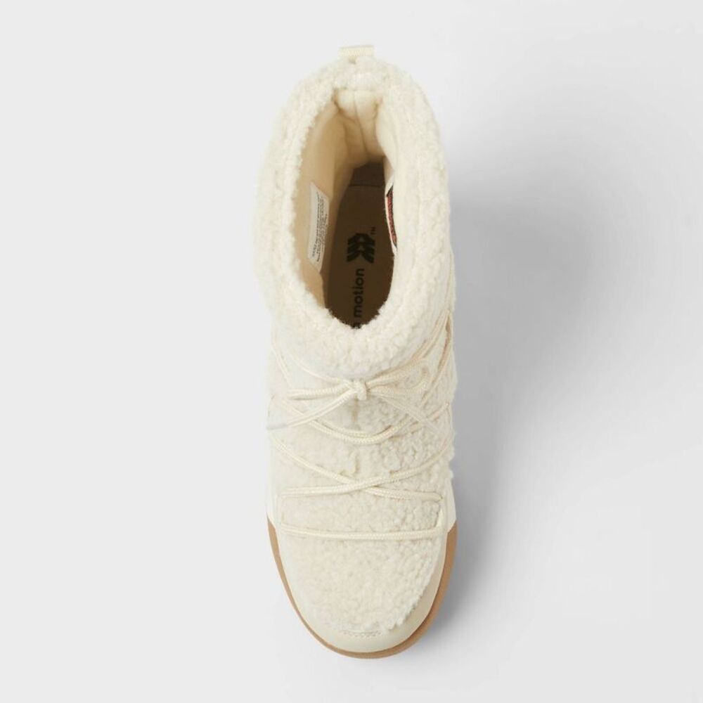 Women’s Cara Boots with Memory Foam Insole - All In Motion Cream 11 - Picture 3 of 3